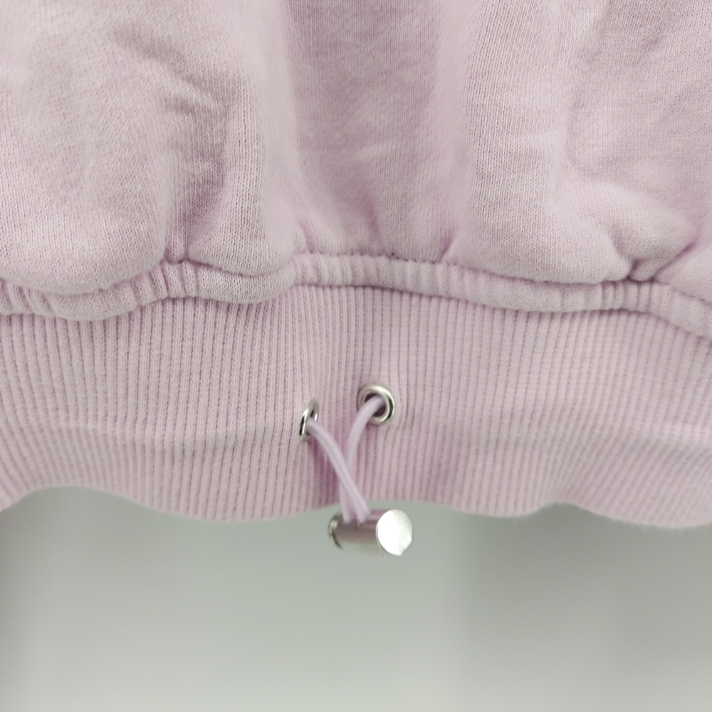 For The Love Of Lemons Size Large Oversized Cropped Hoodie - Picture 9 of 11